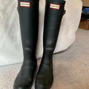 Hunter Boots- Black Matte